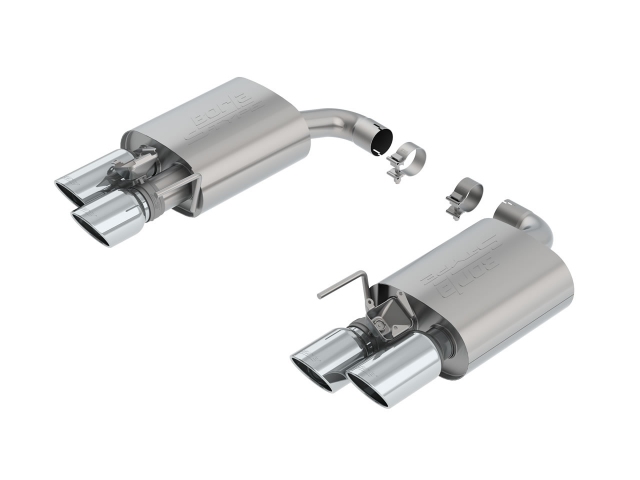 Borla Rear Section Exhaust "S-Type", 2.5"/3" (2018-2020 Mustang GT)