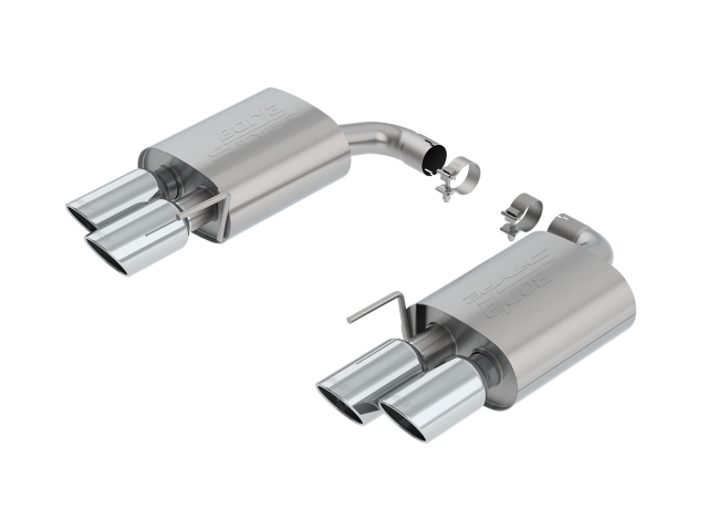 Borla Rear Section Exhaust "S-Type", 2.5"/3" (2018-2020 Mustang GT) - Click Image to Close