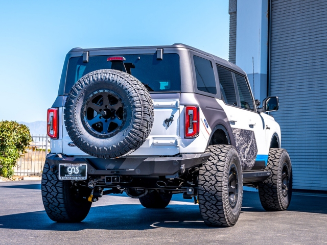 Borla Axle-Back Exhaust "Touring" w/ Ceramic Black Tips, 2.75"/2.5" (2021-2022 Bronco 2.3L EcoBoost)