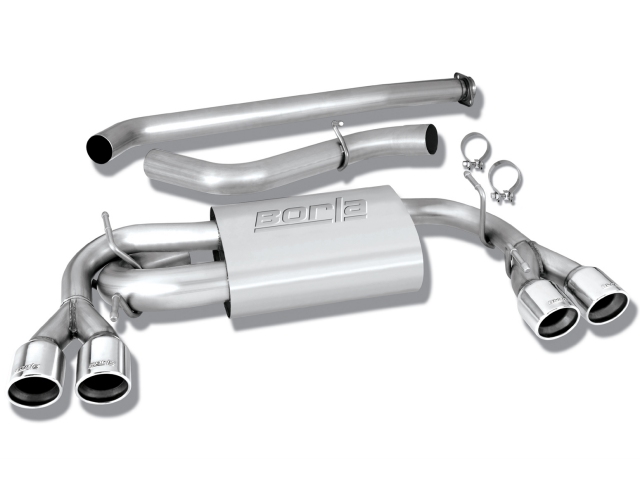 Borla Cat-Back Exhaust "S-Type", 3"/2.25" (2008-2014 Impreza WRX & WRX STi) - Click Image to Close