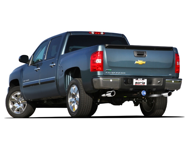 Borla Cat-Back Exhaust "Touring", 2.75"/2.25" (2009-2013 Silverado & Sierra 1500 4.8L, 5.3L & 6.0L V8)