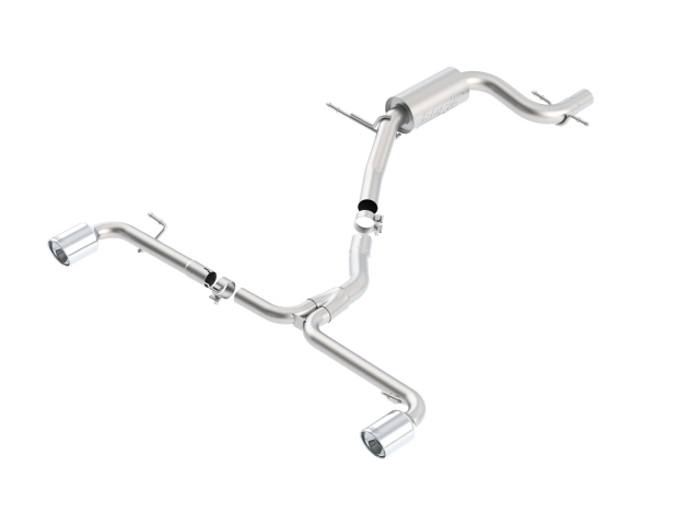 Borla Cat-Back Exhaust "S-Type", 2.5"/2" (2010-2014 Golf GTI) - Click Image to Close