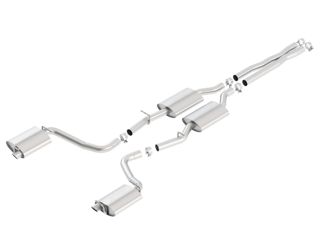 Borla Cat-Back Exhaust "S-Type", 2.5" - Click Image to Close
