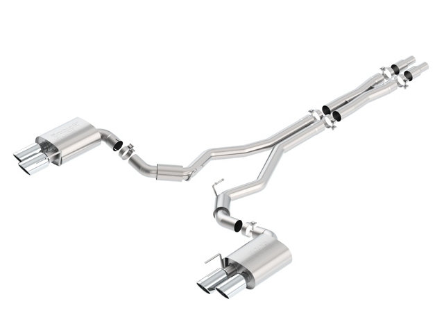 Borla Cat-Back Exhaust "S-Type", 3" (2018-2020 Mustang GT) - Click Image to Close