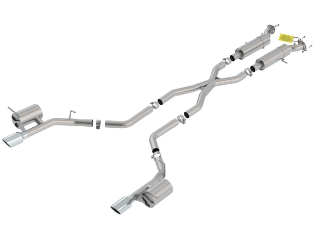 Borla Cat-Back Exhaust "S-Type", 2.75" (2018-2020 Durango SRT) - Click Image to Close