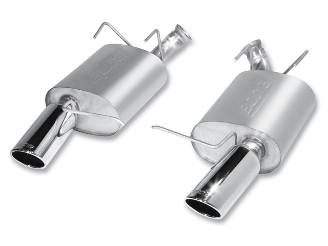 Borla Rear Section Exhaust "ATAK", 2.75" (2011-2012 Mustang Shelby GT500)