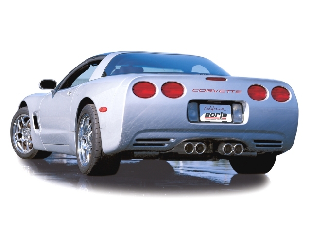 Borla Cat-Back Exhaust "S-Type", 2.5"/2" (1997-2004 Corvette & Z06) - Click Image to Close