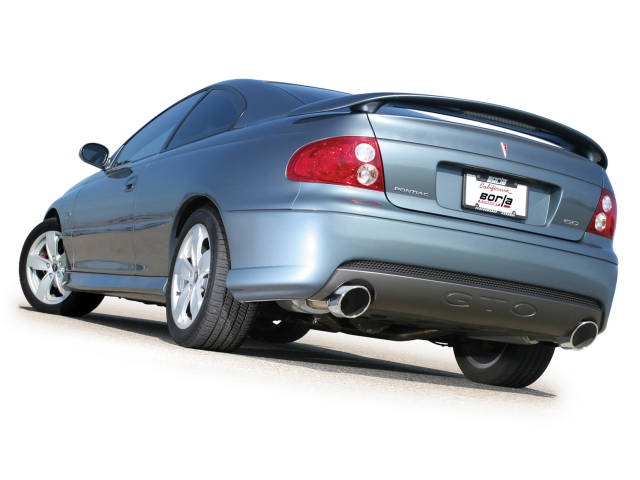 Borla Cat-Back Exhaust "S-Type", 2.5" (2005-2006 Pontiac GTO) - Click Image to Close