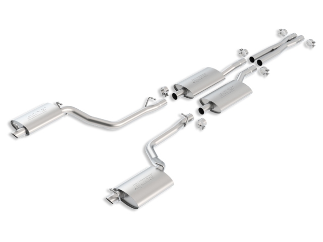 Borla Cat-Back Exhaust "S-Type", 2.5" - Click Image to Close