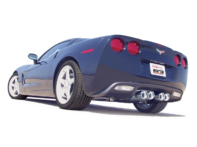 Borla Cat-Back Exhaust "ATAK", 2.5"/2" (2005-2008 Corvette LS2 & LS3)