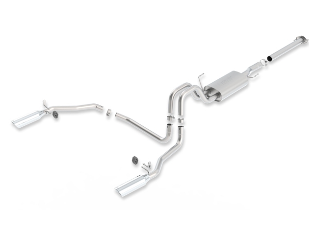 Borla Cat-Back Exhaust "S-Type", 3"/2.25" (2011-2014 F-150 3.5L EcoBoost) - Click Image to Close