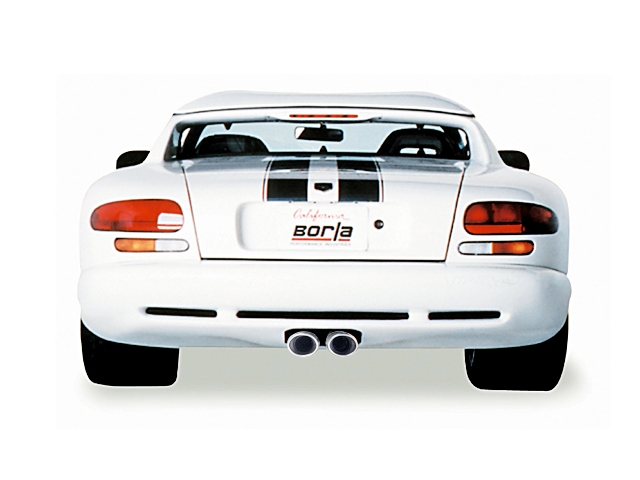 Borla Cat-Back Exhaust "S-Type", 3" (1996-2002 Viper GTS & RT/10)