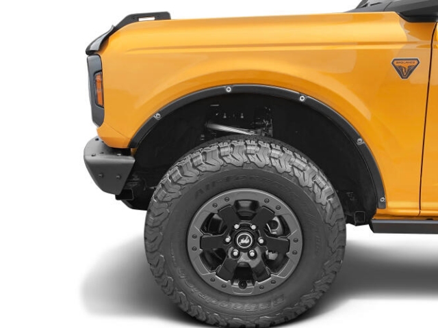 BUSHWACKER TRAIL ARMOR Fender Delete Kit, Textured Black (2021-2022 Ford Bronco)