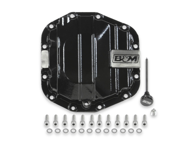 B&M Nodular Iron M220 Dana 44 AdvanTek Rear Differential Cover (2019-2024 Ford Bronco & Ranger & 2018-2024 Jeep Wrangler JL & JLU & Gladiator) - Click Image to Close