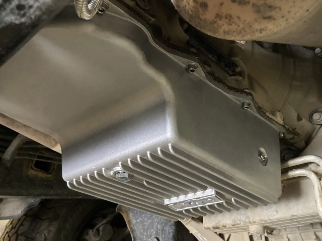 B&M HI-TEK Deep Heavy Duty Transmission Pan, Natural Finish (2013-2023 RAM 1500 & 2019-2023 RAM 2500)