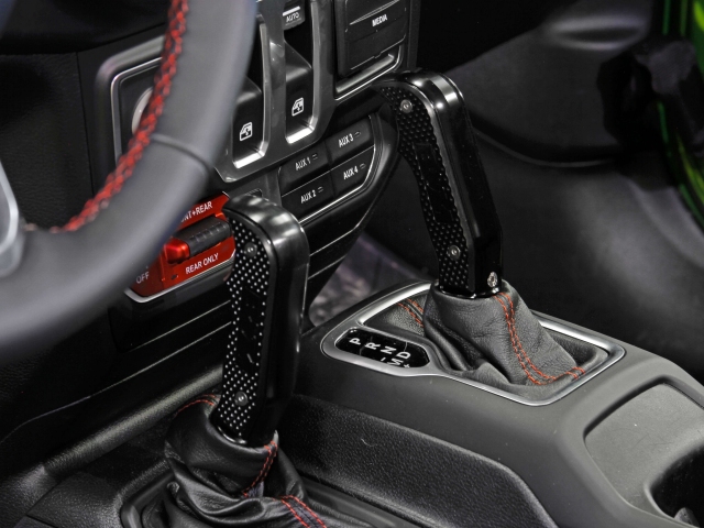 B&M Magnum Grip Auto Shift Handle Set (2008-2019 Wrangler JL & JLU)