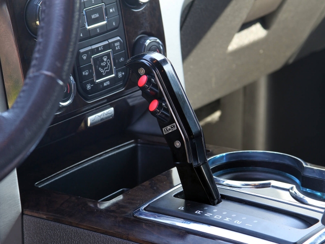B&M Magnum Grip Auto Shift Handle Set (2011-2014 F-150 3.5L EcoBoost, 5.0L COYOTE & 6.2L V8) - Click Image to Close