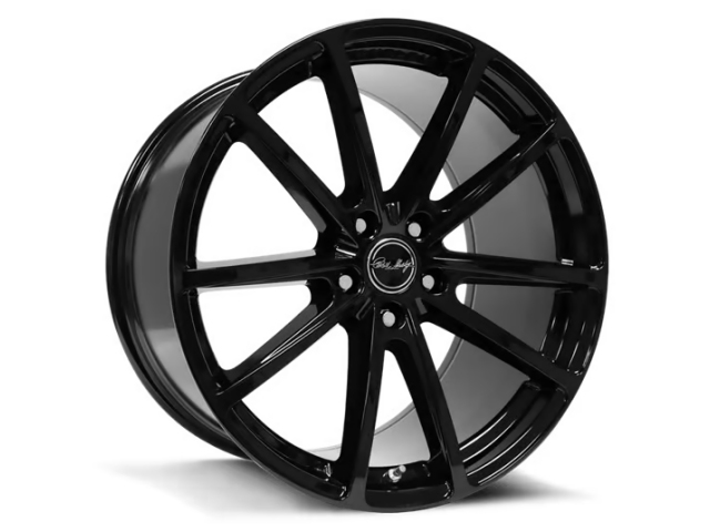 CARROLL SHELBY CS10 Wheel, Rear [20 X 9.5 IN. | 5 x 114.3 | 37MM OFFSET | GLOSS BLACK] (2005-2023 Ford Mustang) - Click Image to Close