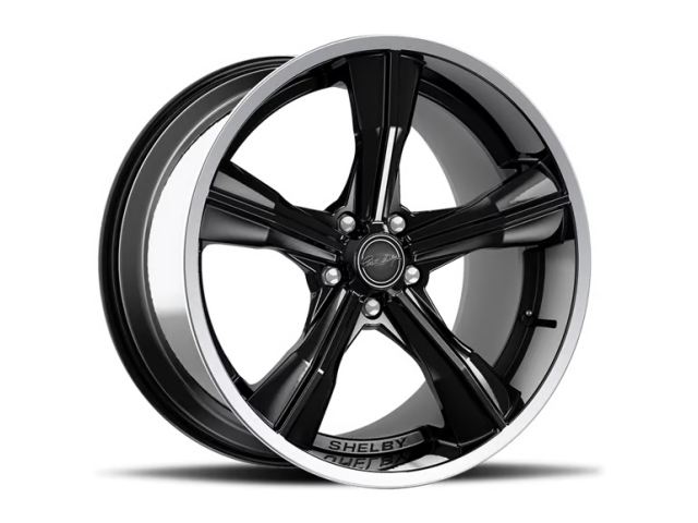 CARROLL SHELBY CS11 Wheel, Rear [20 X 11 IN. | 5 x 114.3 | 50MM OFFSET | GLOSS BLACK] (2005-2024 Ford Mustang) - Click Image to Close