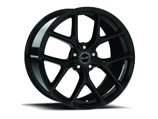 CARROLL SHELBY CS3 Wheel, Rear [20 X 11 IN. | 5 x 114.3 | 50MM OFFSET | GLOSS BLACK] (2005-2023 Ford Mustang) - Click Image to Close