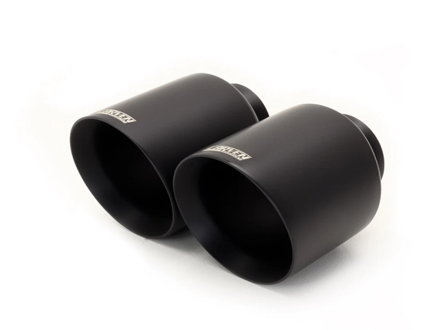 CARVEN Exhaust Tip Replacement Set, Ceramic Coated Black, 5" (2015-2021 Charger & Durango HEMI) - Click Image to Close