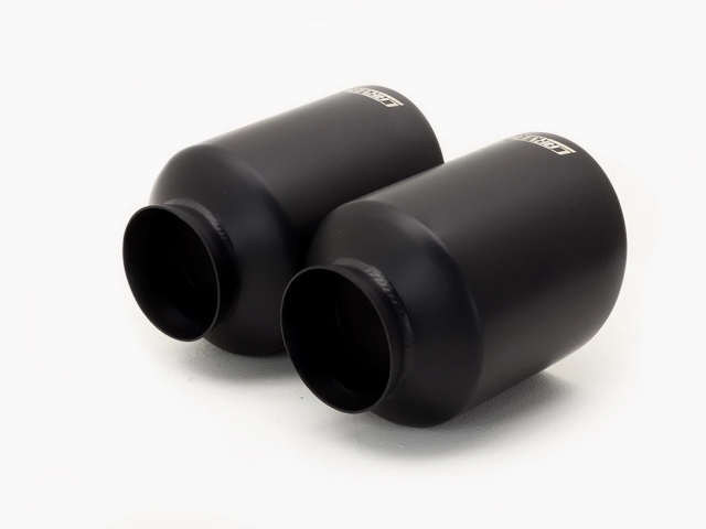 CARVEN Exhaust Tip Replacement Set, Ceramic Coated Black, 5" (2015-2021 Charger & Durango HEMI) - Click Image to Close