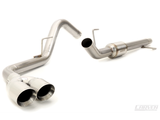 CARVEN "R SERIES" Cat-Back Exhaust w/ Polished Tips (2015-2020 Ford F-150)