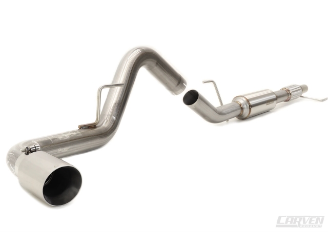 CARVEN "R SERIES" Cat-Back Exhaust w/ Polished Tip (2015-2020 F-150 3.5L EcoBoost)