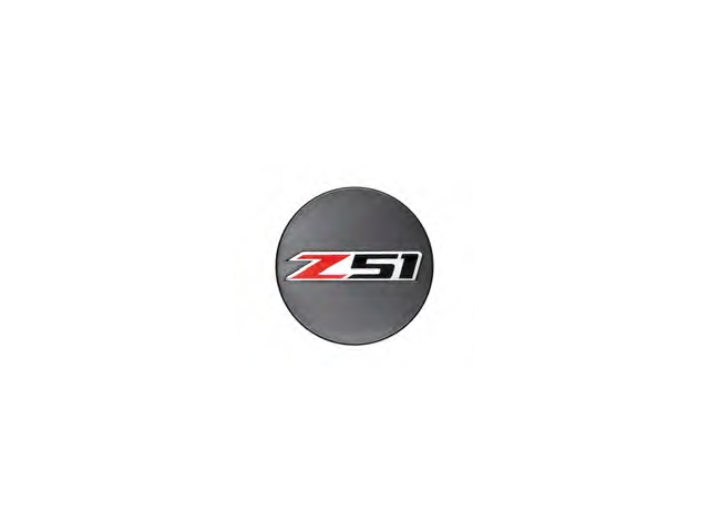 Chevrolet PERFORMANCE Center Cap - Z51 Logo (2014-2015 Corvette Stingray) - Click Image to Close
