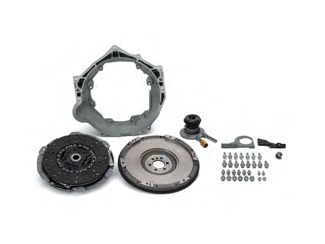 Chevrolet PERFORMANCE Transmission Installation Kit - TREMEC T56 Super Magnum For LS engines w/ 6-Bolt Flange