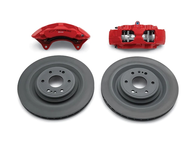 Chevrolet PERFORMANCE Front 6-Piston Brembo Brake Upgrade System - Click Image to Close