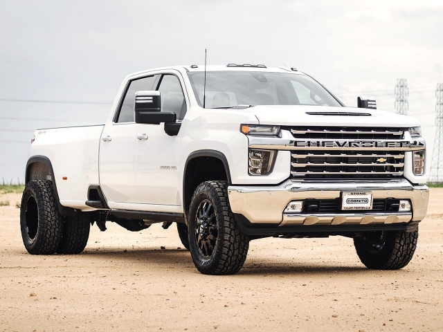 COGNITO 3-Inch Premier Leveling Kit w/ FOX PSRR 2.0 Shocks (2020-2025 Chevrolet Silverado & GM Sierra 2500HD & 3500 HD)