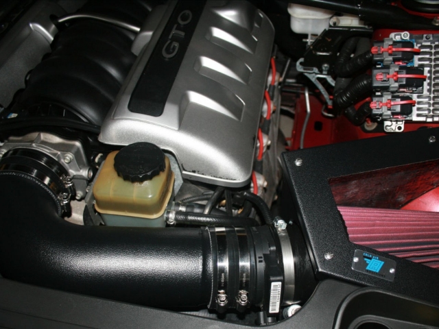 COLD AIR INDUCTIONS Cold Air Intake, Textured Black (2005-2006 Pontiac GTO)