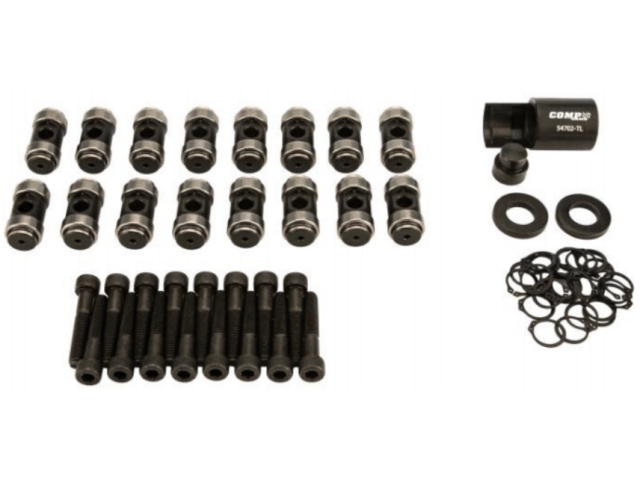 COMP CAMS Rocker Arm Trunnion Upgrade Kit & Installation Tool (GM LS7 & LT) - Click Image to Close