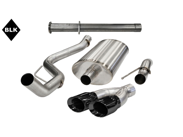 CORSA XTREME 3.0" Single Side Exit Cat-Back Exhaust w/ Twin 4.0" Black Tips (2011-2014 F-150 SVT Raptor)