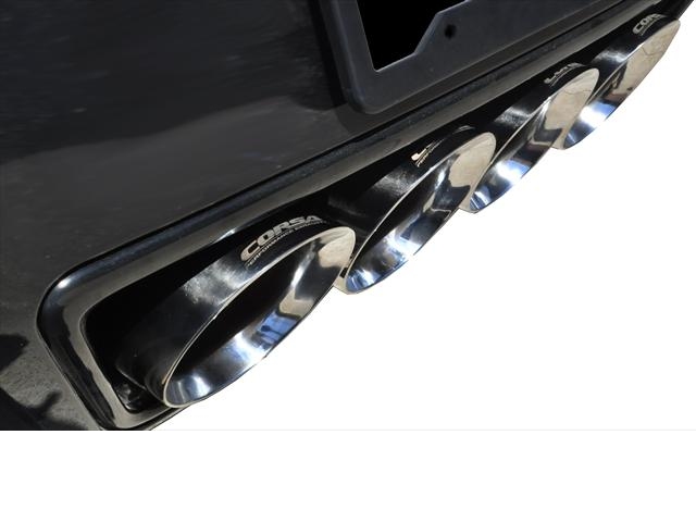 CORSA XTREME 2.75" Dual Rear Exit Valve-Back Exhaust w/ Quad 4.5" Polished Tips (2014-2017 Corvette Stingray & Grand Sport)