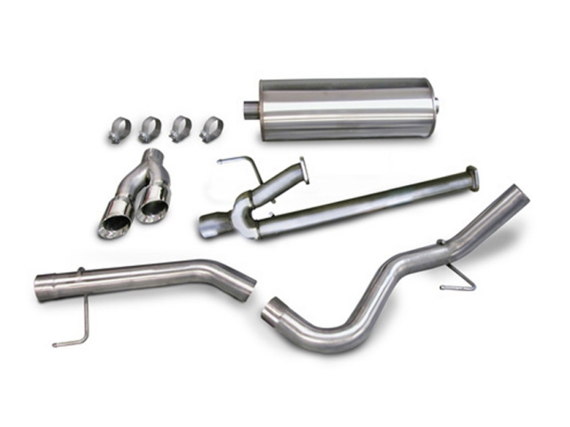 CORSA SPORT 3.0" Single Side Exit Cat-Back Exhaust w/ Twin 4.0" Polished Tips (2011-2017 Tundra 5.7L V8)