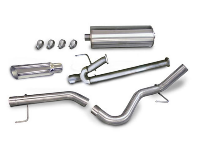 dB SPORT 3.0" Single Side Exit Cat-Back Exhaust w/ Single 4.0" Polished Tips (2011-2017 Tundra 5.7L V8)
