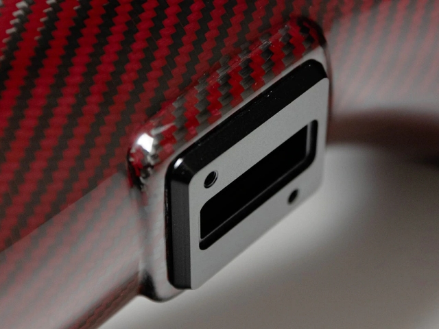 CORSA Red Carbon Fiber Air Intake w/ DryTech 3D (2014-2019 Corvette Stingray & Grand Sport)