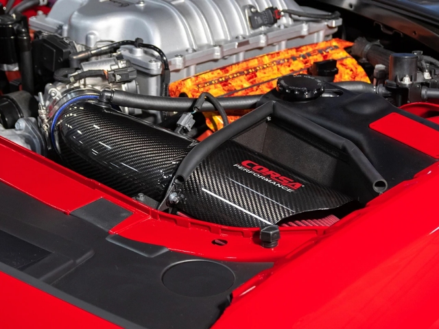 CORSA Carbon Fiber Air Intake w/ MaxFlow5 (2017-2021 Challenger & Charger SRT Hellcat)