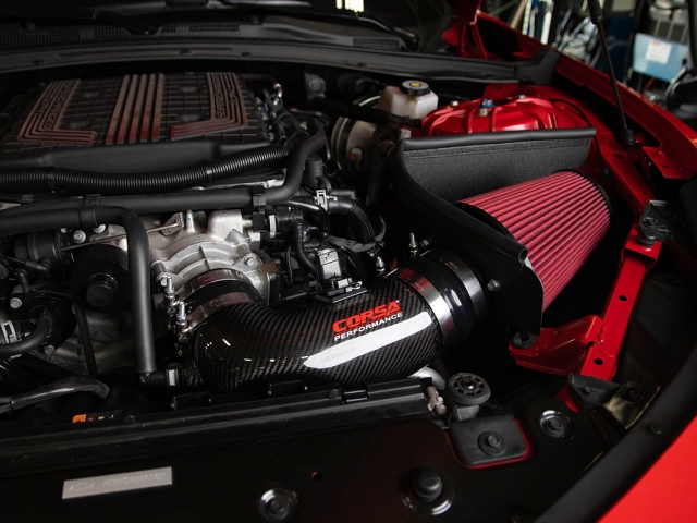 CORSA Carbon Fiber Air Intake w/ DryTech 3D (2017-2022 Camaro ZL1)