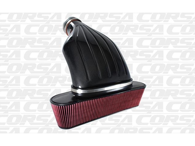 CORSA Carbon Fiber Open Element Cold Air Intake (2006-2013 Corvette LS3 & Z06) - Click Image to Close