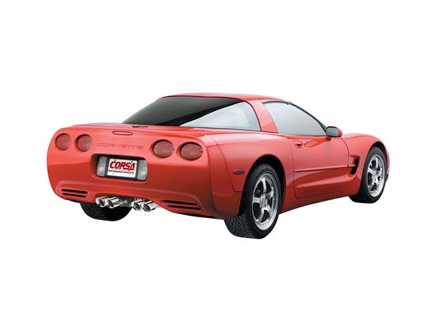 CORSA XTREME 2.5" Dual Rear Exit Axle-Back Exhaust w/ Twin 3.5" Polished Tips (1997-2004 Corvette & Z06)