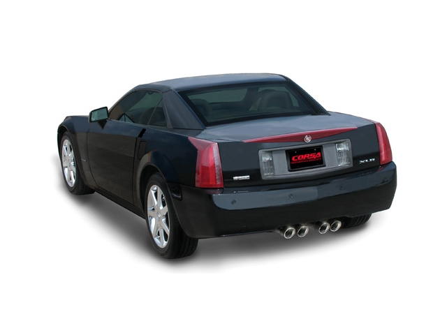 CORSA SPORT 2.5" Dual Rear Exit Cat-Back Exhaust w/ Twin 3.5" Polished Tips (2004-2008 Cadillac XLR)