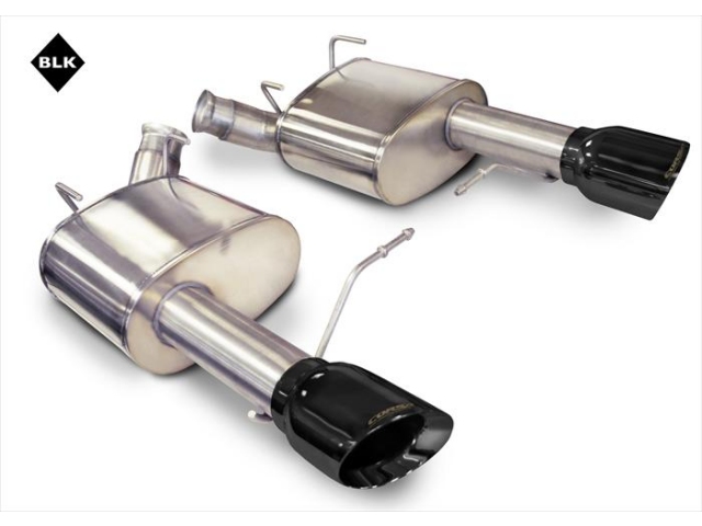 CORSA XTREME 3.0" Dual Rear Exit Axle-Back Exhaust w/ Single 4.0" Black Tips (2011-2014 Mustang GT & BOSS 302)