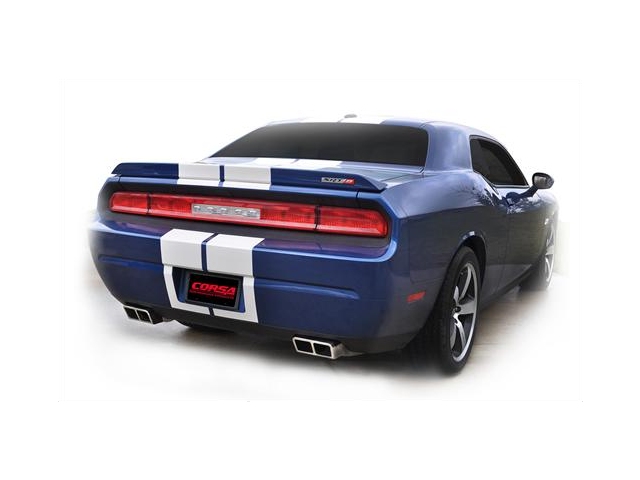 CORSA XTREME 2.75" Dual Rear Exit Cat-Back Exhaust w/ GTX2 Polished Tips (2011-2014 Challenger SRT-8)