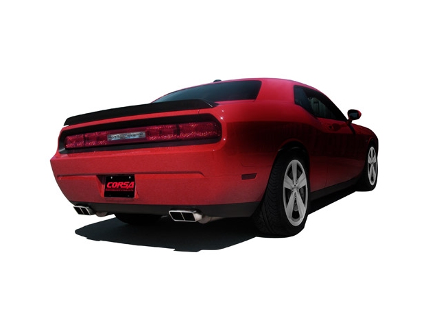 CORSA XTREME 2.5" Dual Rear Exit Cat-Back Exhaust w/ GTX Polished Tips (2009-2010 Challenger 5.7L HEMI)