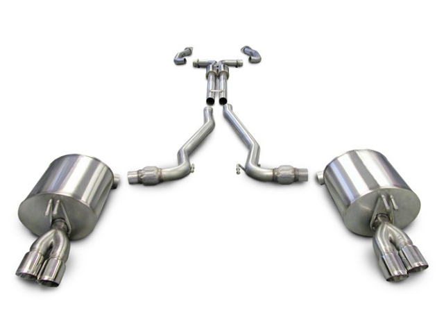 CORSA SPORT 2.5" Dual Rear Exit Cat-Back Exhaust w/ Twin 3.0" Polished Tips (2008-2009 G8 GT & GXP) - Click Image to Close