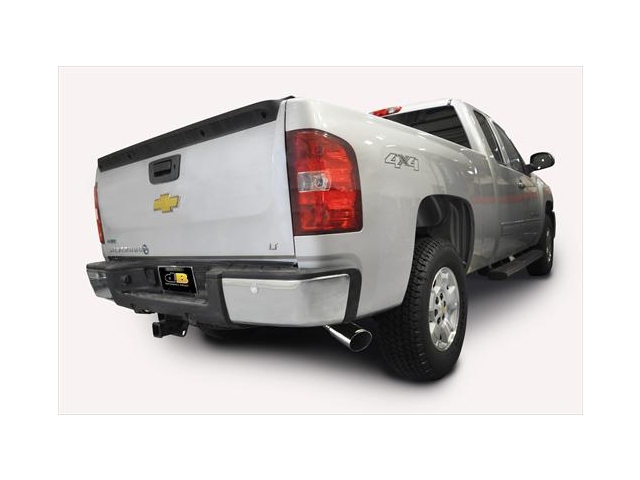 dB SPORT 3.0" Single Side Exit Cat-Back Exhaust w/ Single 4.0" Polished Tip (2011-2013 Silverado & Sierra 1500 6.2L)