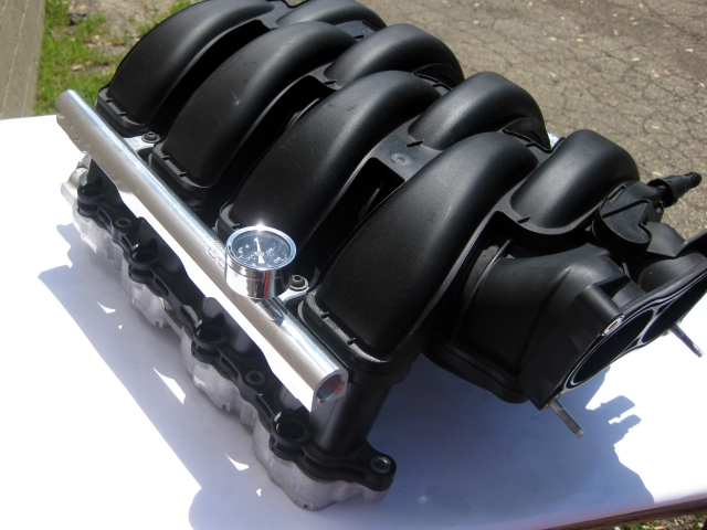 CPR Solid Billet Aluminum Fuel Rails (2011 Mustang GT) - Click Image to Close